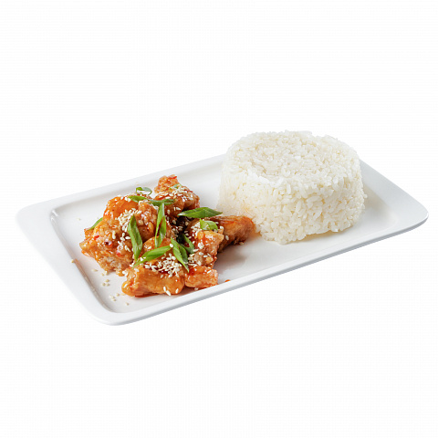 Курица по-тайски с рисом