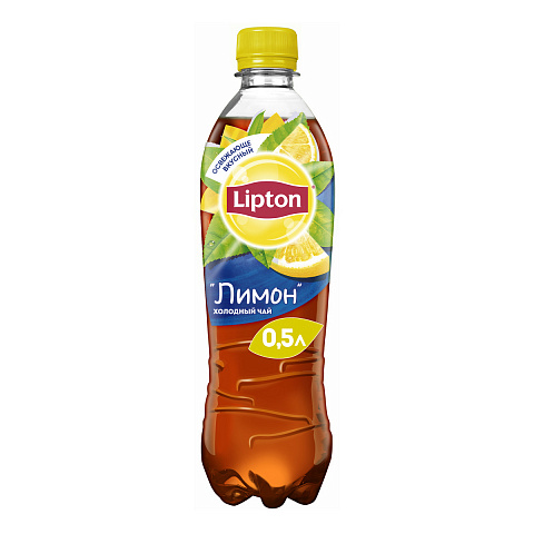 Lipton Лимон чай 500мл