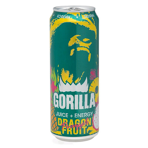 Gorilla Enegry Dragon Fruit 450мл